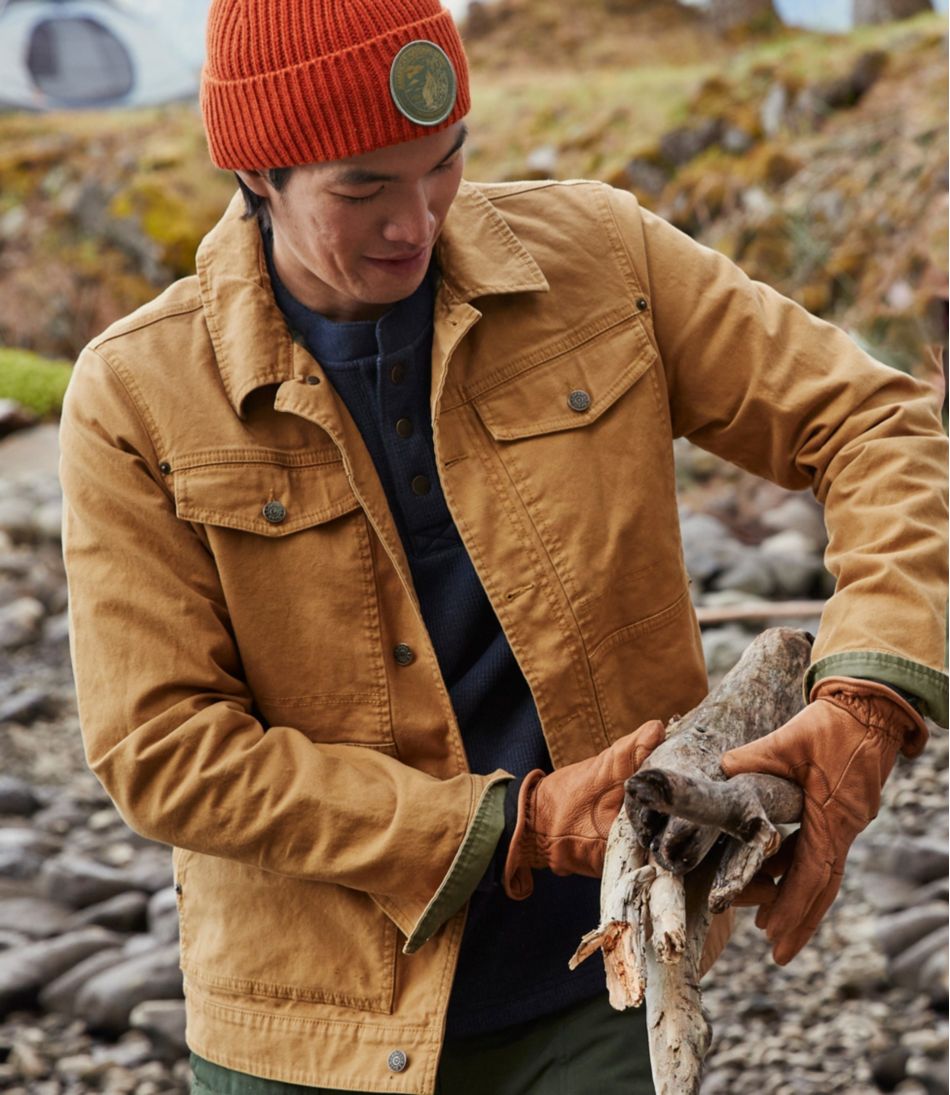 Men's Deerskin Gloves L.L.Bean Premium