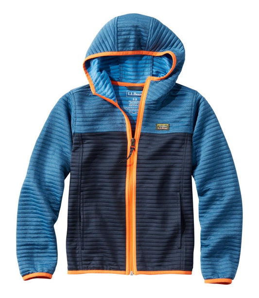 Kids' Airlight Full-Zip Hoodie, Colorblock L.L.Bean Everyday
