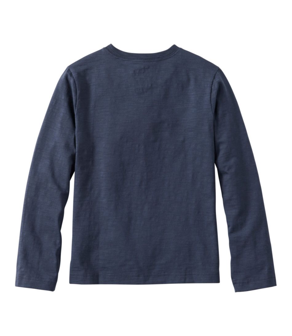 Kids' Graphic Tee, Long-Sleeve Glow-in-the-Dark L.L.Bean New