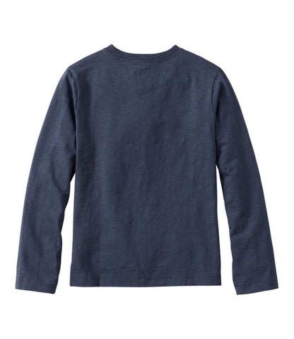 Kids' Graphic Tee, Long-Sleeve Glow-in-the-Dark L.L.Bean New