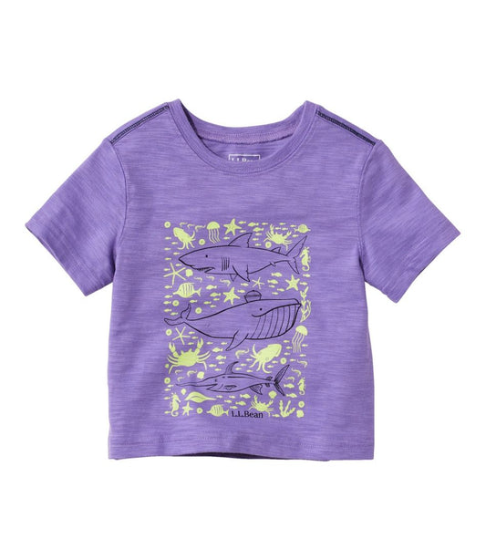 Toddlers' Graphic Tee, Short-Sleeve Glow-In-The-Dark L.L.Bean Trending