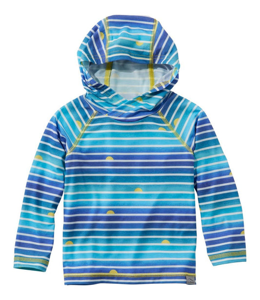 Toddlers' Everyday SunSmart® Hooded Tee, Long-Sleeve Stripe L.L.Bean Best Seller