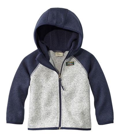Infants' and Toddlers' L.L.Bean Sweater Fleece, Hooded Colorblock L.L.Bean Top Pick