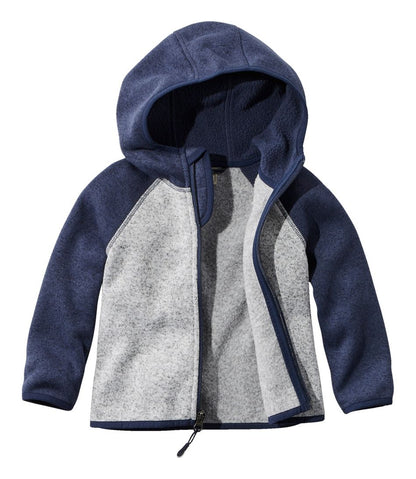 Infants' and Toddlers' L.L.Bean Sweater Fleece, Hooded Colorblock L.L.Bean Top Pick