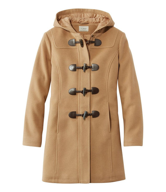 Women's Classic Lambswool Duffel Coat L.L.Bean Classic