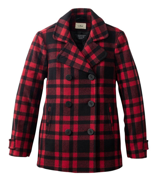 Women's Classic Lambswool Peacoat, Pattern L.L.Bean Essential