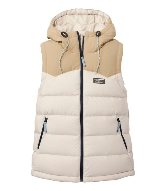 Women's Mountain Classic Hooded Down Vest L.L.Bean Recommended