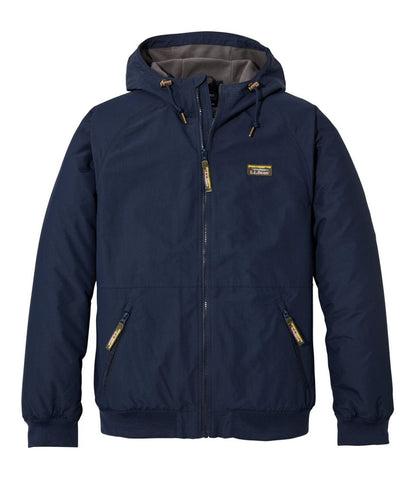 Men's Insulated 3-Season Bomber Hooded Jacket L.L.Bean Best Seller