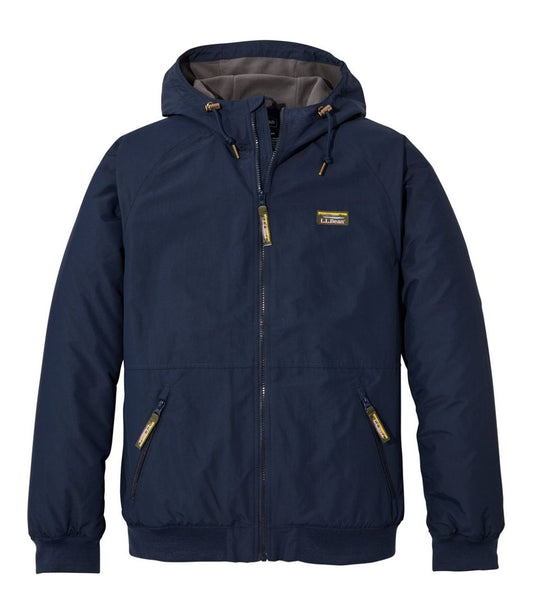 Men's Insulated 3-Season Bomber Hooded Jacket L.L.Bean Best Seller