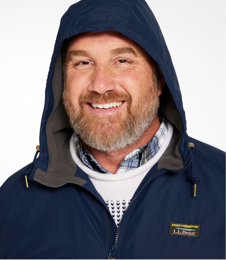 Men's Insulated 3-Season Bomber Hooded Jacket L.L.Bean Best Seller