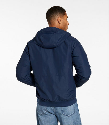 Men's Insulated 3-Season Bomber Hooded Jacket L.L.Bean Best Seller