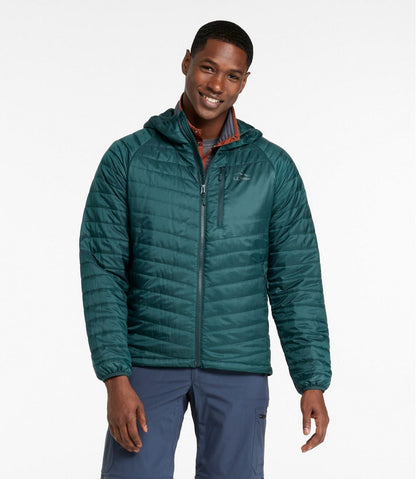 Men's PrimaLoft Packaway Hooded Jacket L.L.Bean Premium