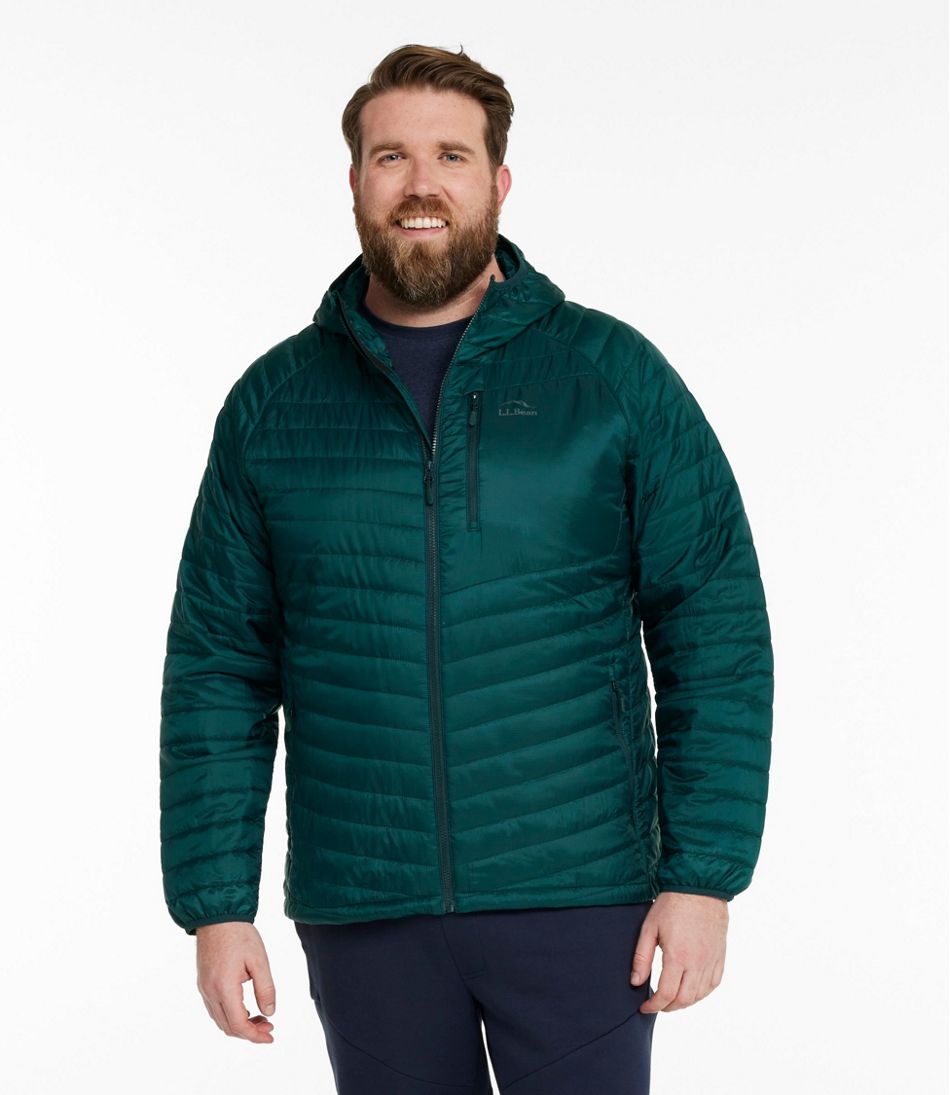 Men's PrimaLoft Packaway Hooded Jacket L.L.Bean Premium
