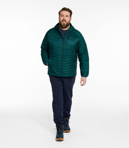 Men's PrimaLoft Packaway Hooded Jacket L.L.Bean Premium