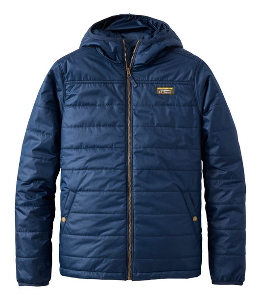 Men's Mountain Classic Puffer Hooded Jacket L.L.Bean Top Pick