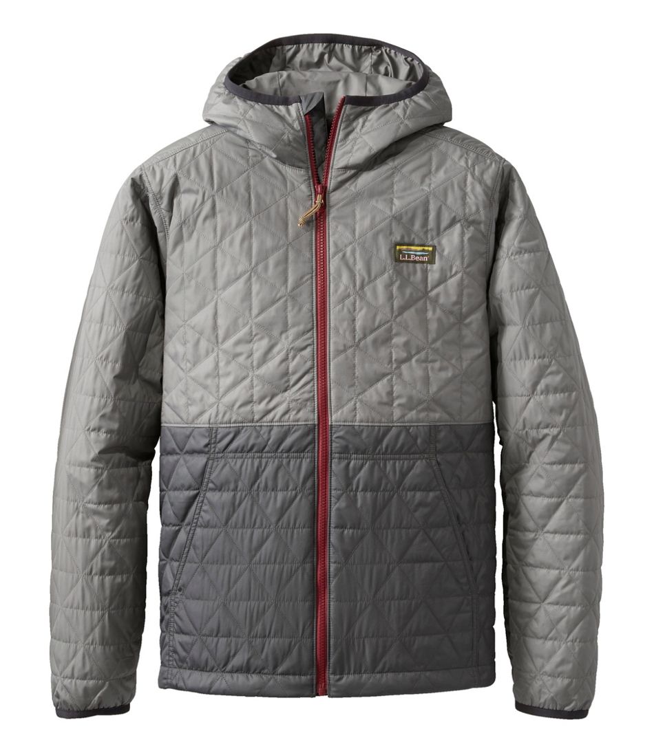 Men's Katahdin Insulated Hoodie, Colorblock L.L.Bean Best Seller