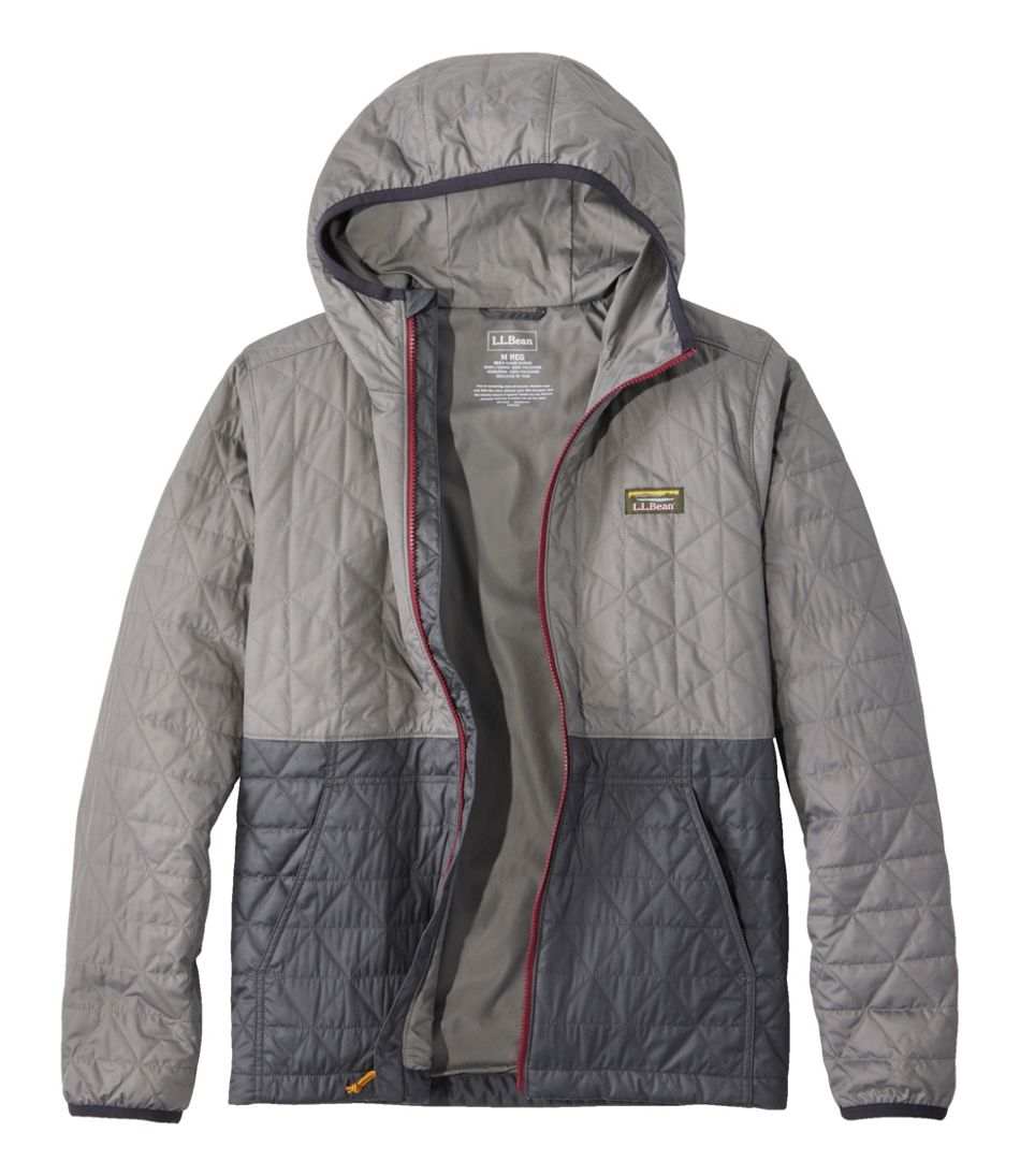 Men's Katahdin Insulated Hoodie, Colorblock L.L.Bean Best Seller