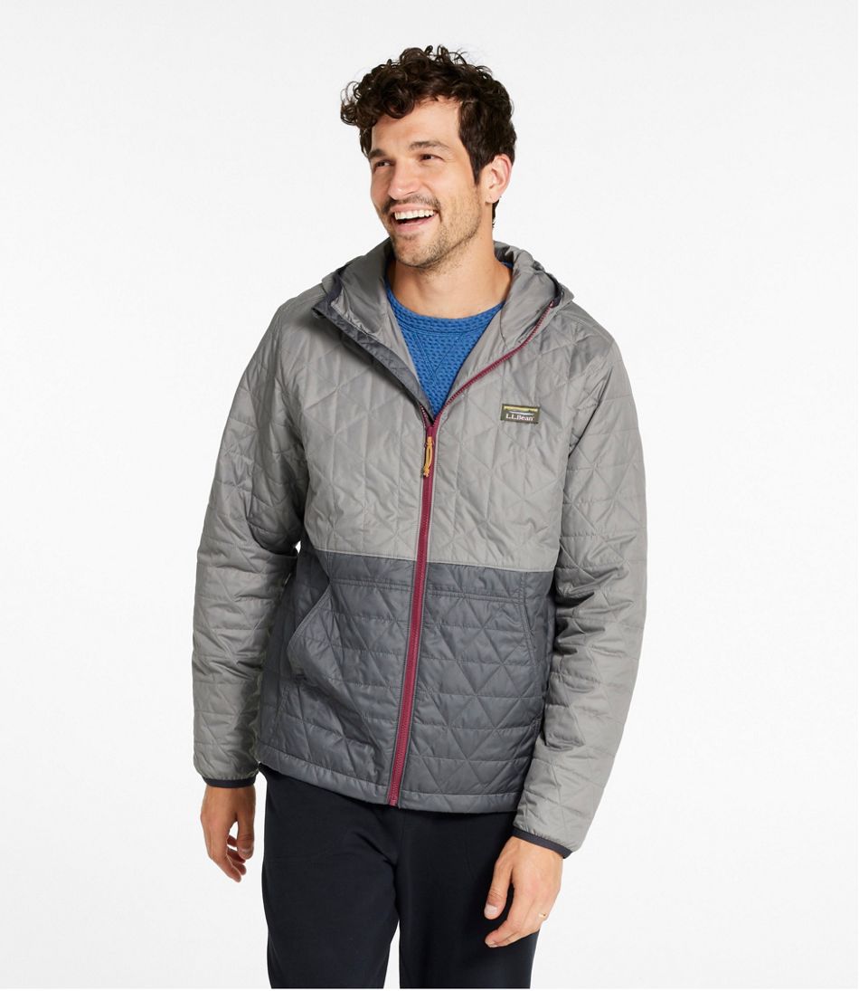 Men's Katahdin Insulated Hoodie, Colorblock L.L.Bean Best Seller