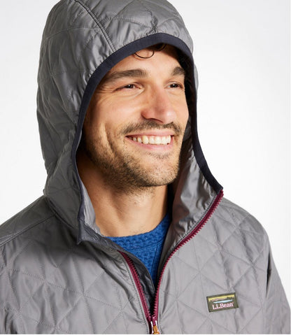 Men's Katahdin Insulated Hoodie, Colorblock L.L.Bean Best Seller
