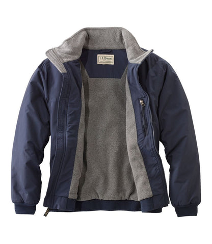 Men's Warm-Up Jacket, Fleece Lined L.L.Bean Essential