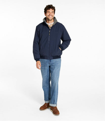 Men's Warm-Up Jacket, Fleece Lined L.L.Bean Essential