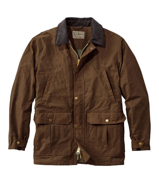 Men's Double L Waxed-Cotton Upland Coat L.L.Bean Best Seller