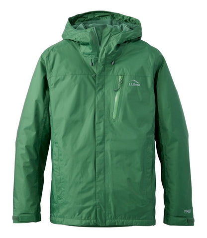 Men's Trail Model Rain Jacket, Fleece-Lined L.L.Bean Essential