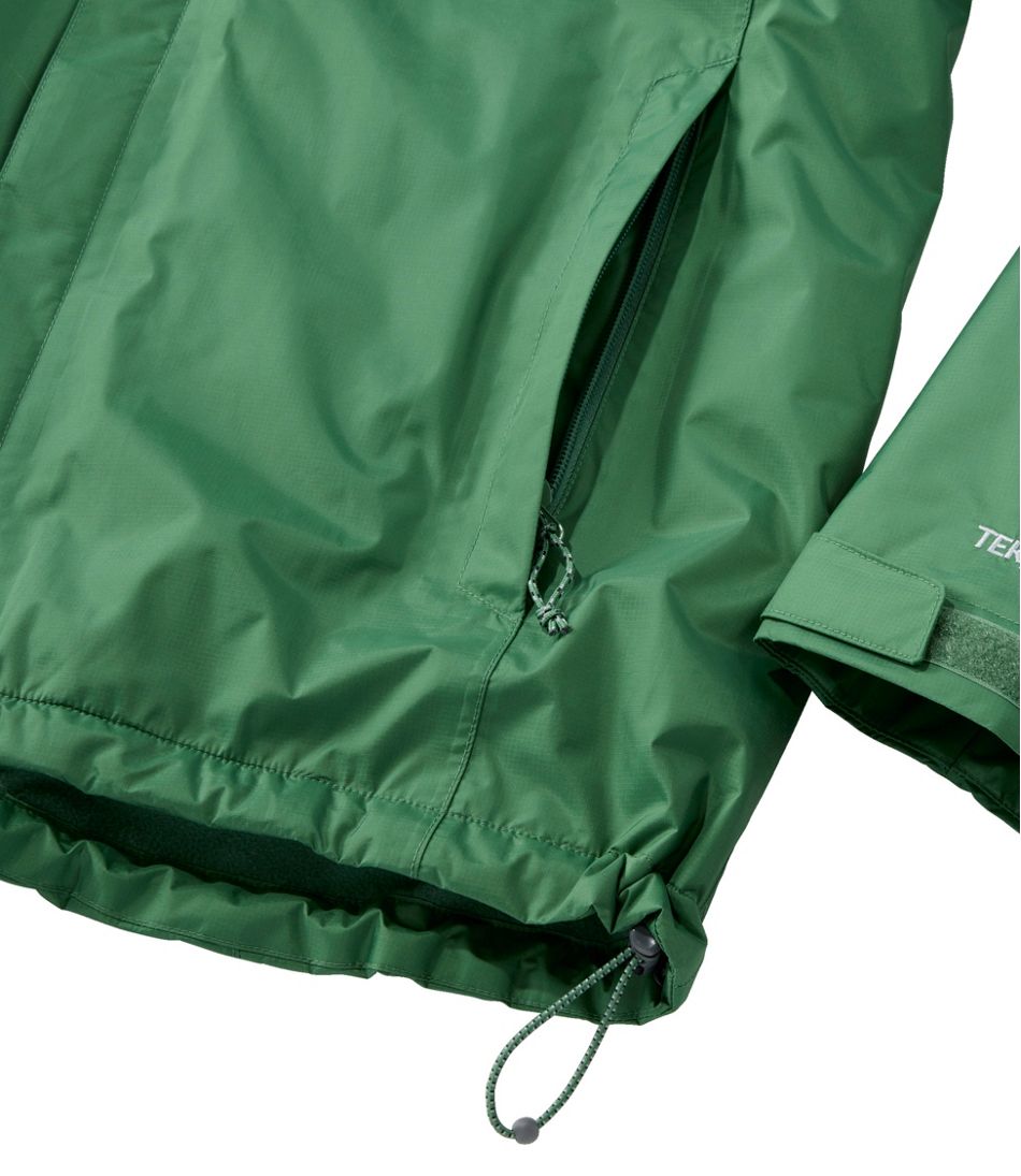 Men's Trail Model Rain Jacket, Fleece-Lined L.L.Bean Essential
