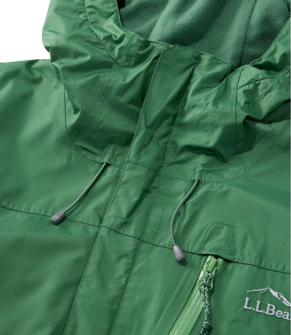 Men's Trail Model Rain Jacket, Fleece-Lined L.L.Bean Essential