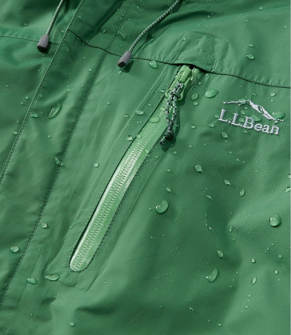 Men's Trail Model Rain Jacket, Fleece-Lined L.L.Bean Essential