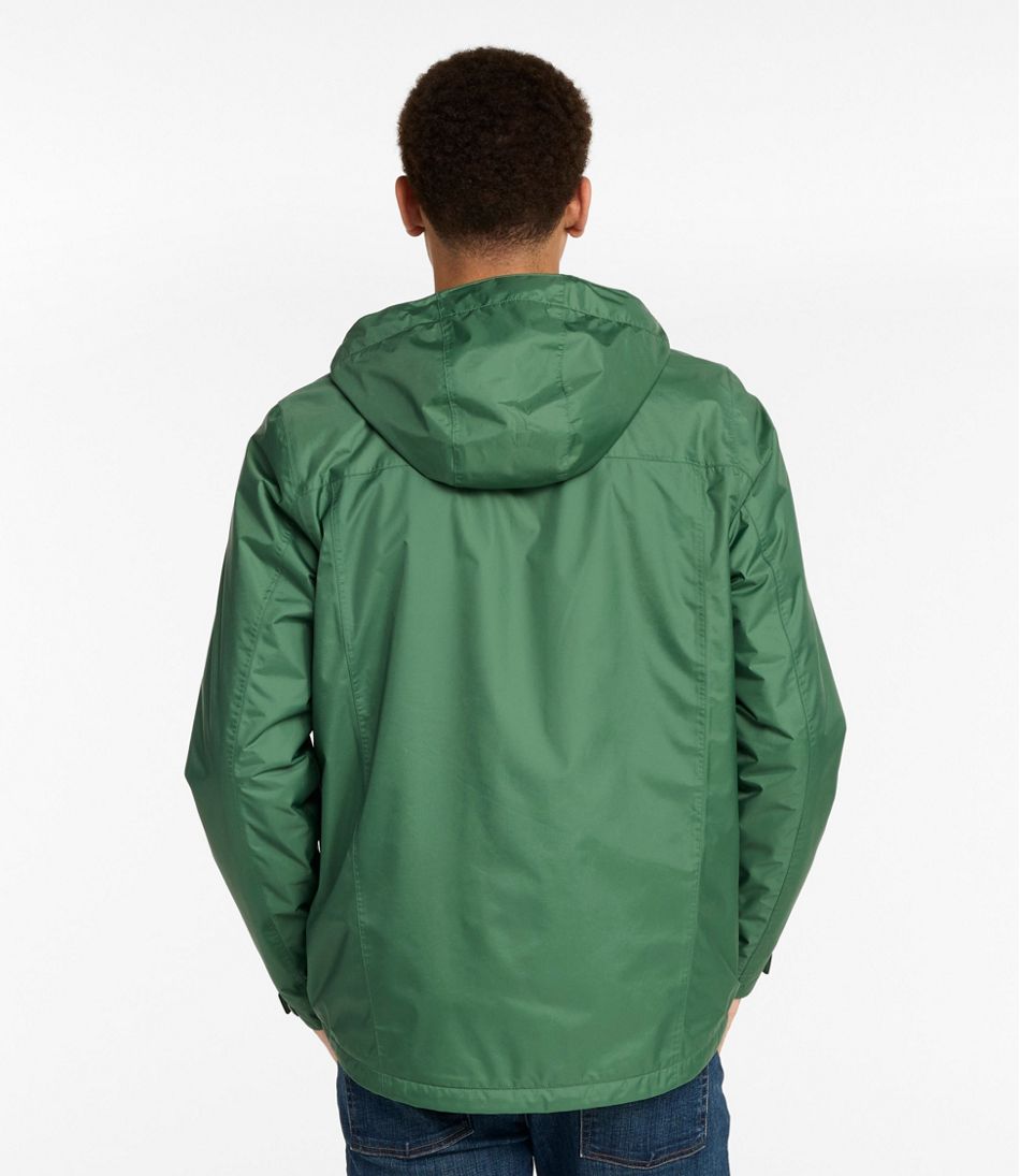 Men's Trail Model Rain Jacket, Fleece-Lined L.L.Bean Essential