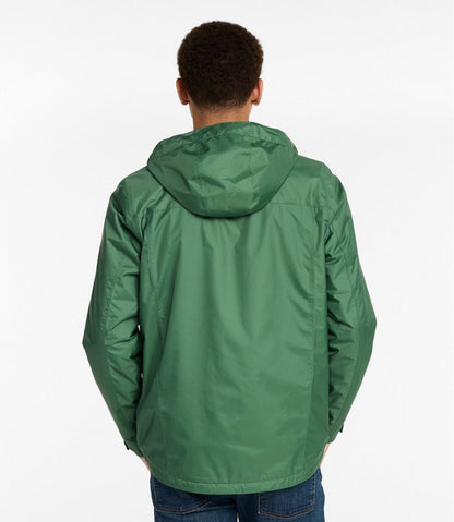 Men's Trail Model Rain Jacket, Fleece-Lined L.L.Bean Essential