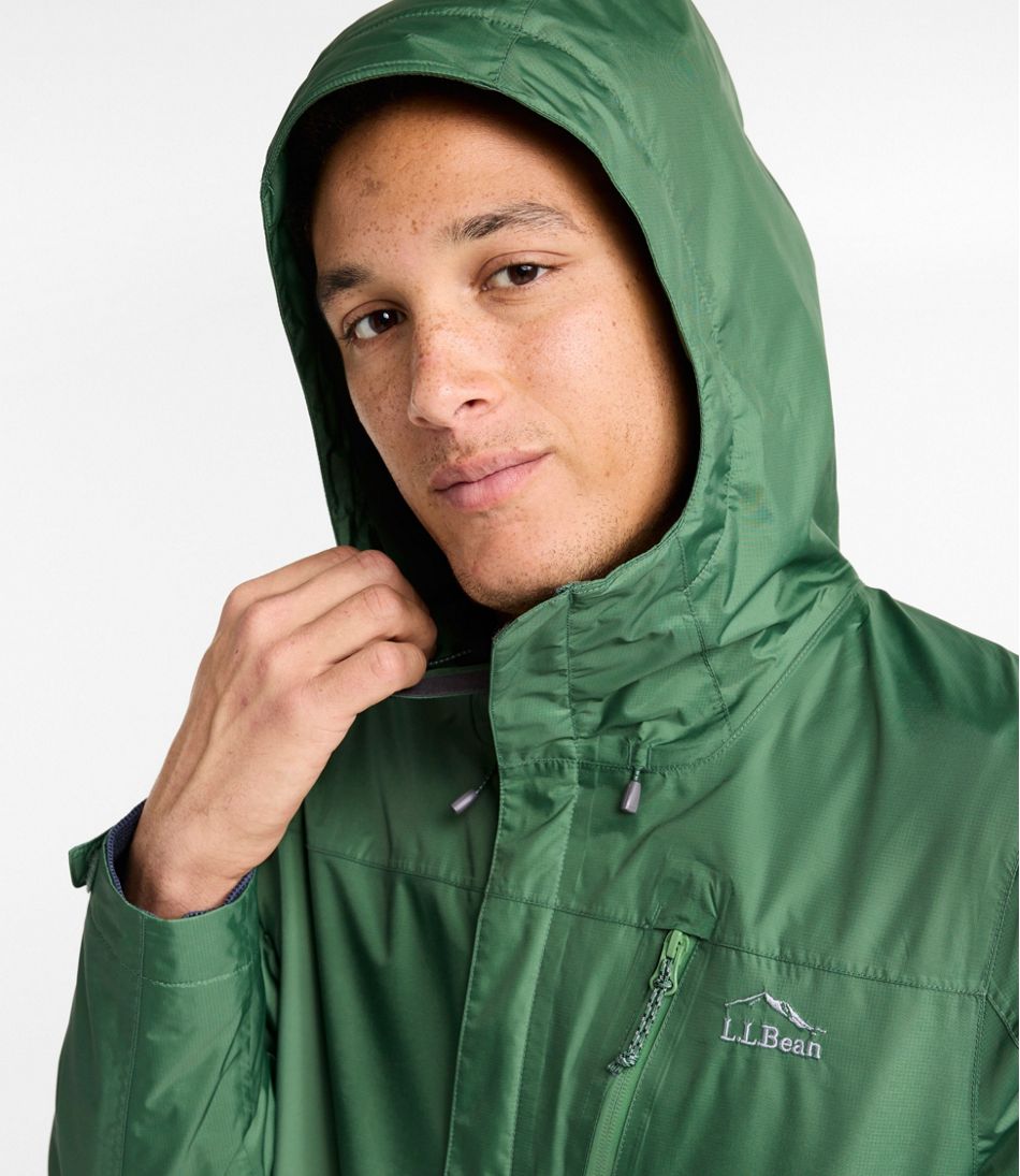 Men's Trail Model Rain Jacket, Fleece-Lined L.L.Bean Essential