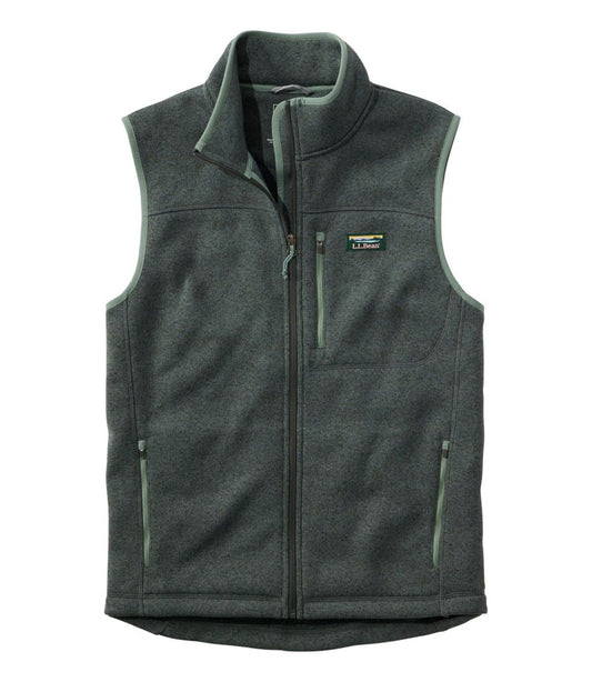 Men's Bean's Sweater Fleece Vest L.L.Bean Essential