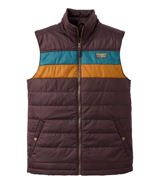 Men's Mountain Classic Puffer Vest, Colorblock L.L.Bean Popular