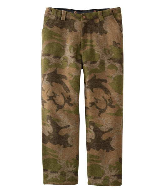 Men's Maine Guide Wool Pants with PrimaLoft, Camouflage L.L.Bean New