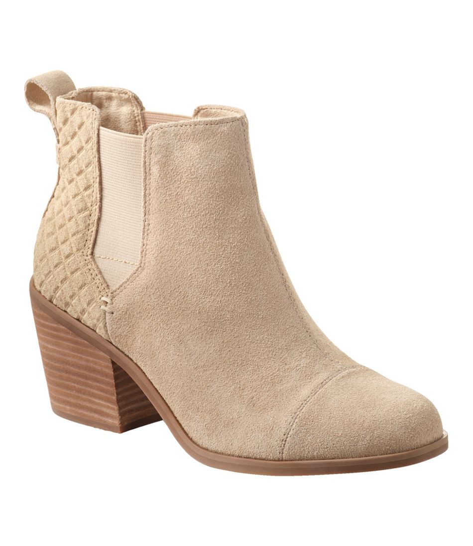 Women's TOMS® Everly Chelsea Boots, Suede L.L.Bean New