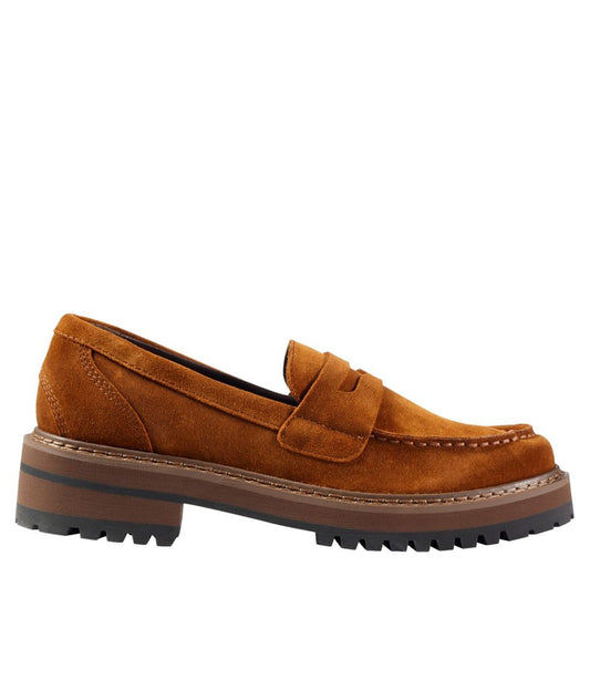 Women's Camden Hills Penny Loafers, Suede L.L.Bean Everyday