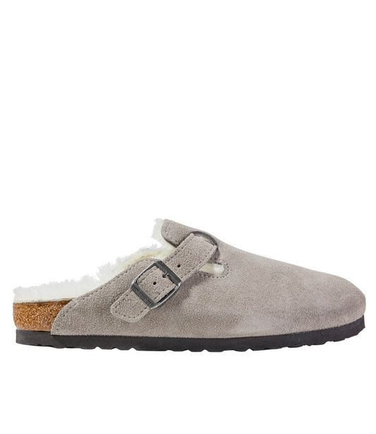 Women's Birkenstock Boston Clogs, Suede Shearling L.L.Bean Top Pick