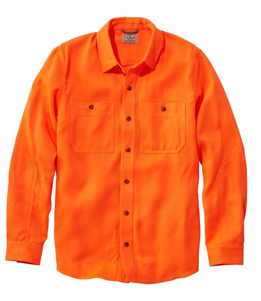 Men's Double L Field Shirt, Hunter Orange L.L.Bean Popular