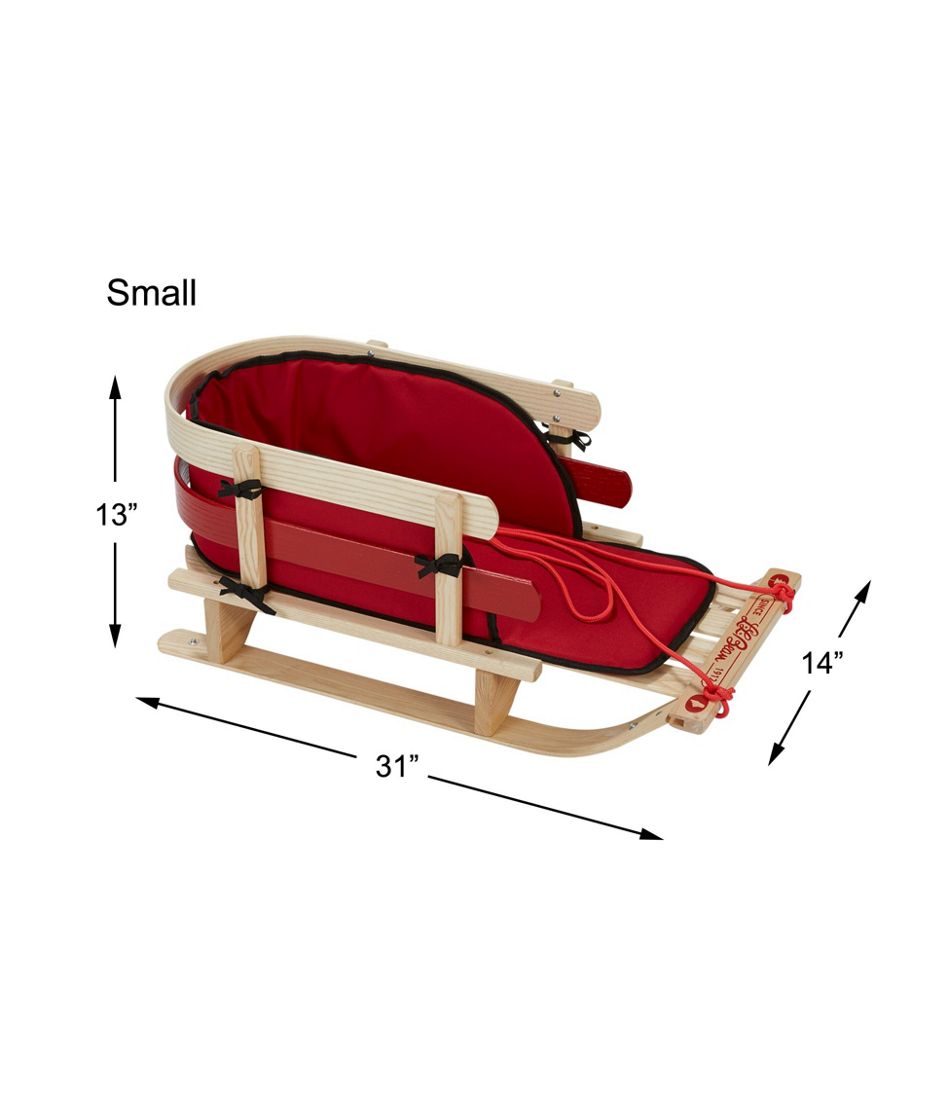 Kids' Pull Sled and Cushion Set L.L.Bean Best Seller