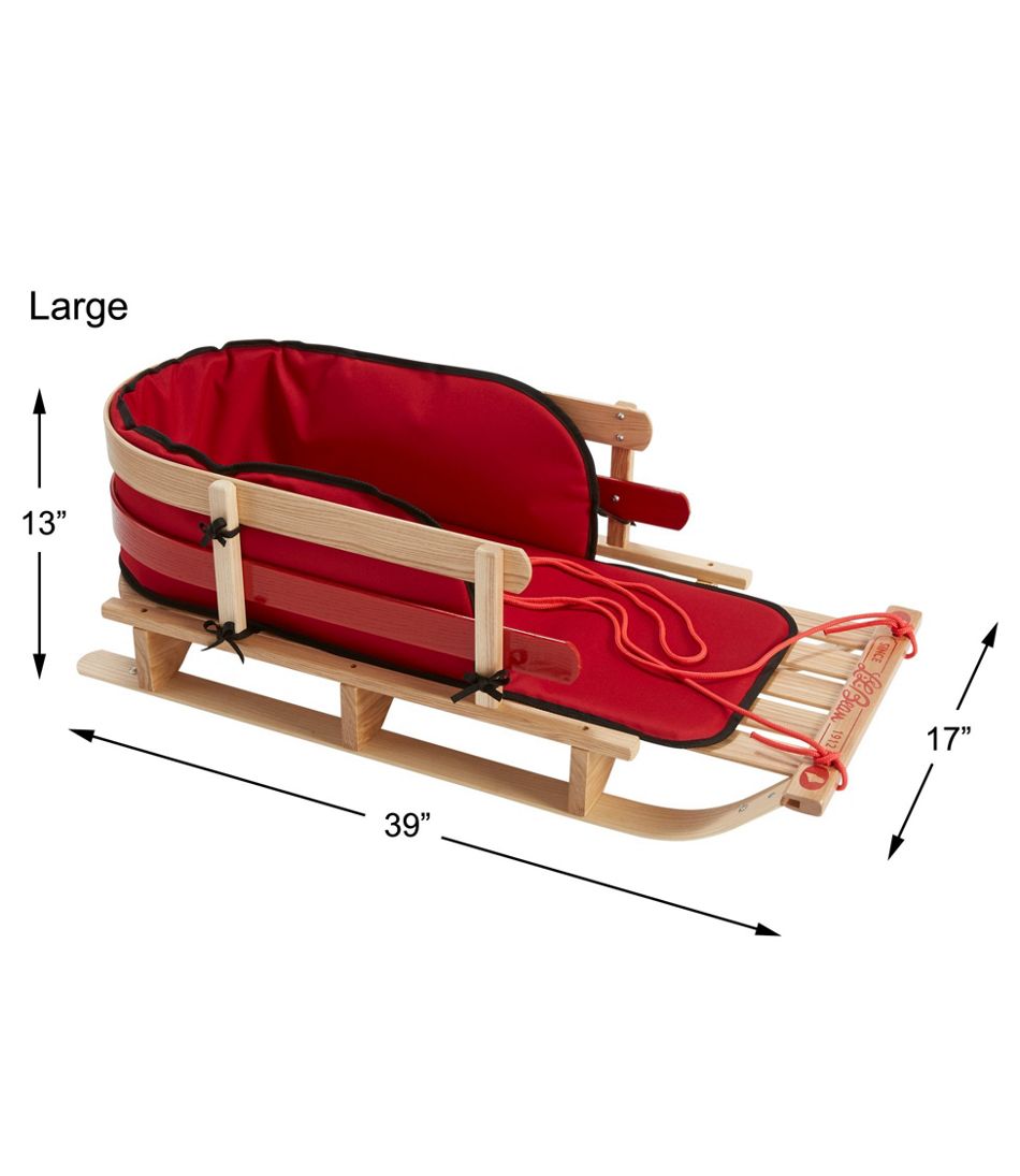 Kids' Pull Sled and Cushion Set L.L.Bean Best Seller