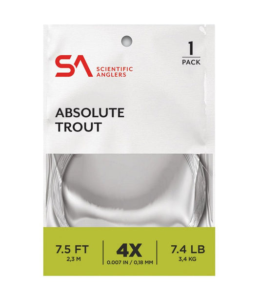 Scientific Anglers Absolute Trout Leader, 7.5' L.L.Bean Everyday