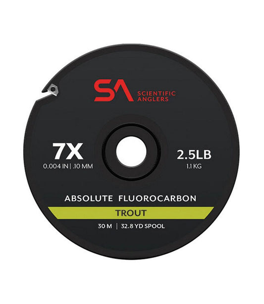 Scientific Anglers Absolute Trout Fluorocarbon Tippet, 30 Meters L.L.Bean Value