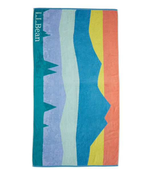 Seaside Beach Towel, Colorbars Scenic L.L.Bean Everyday
