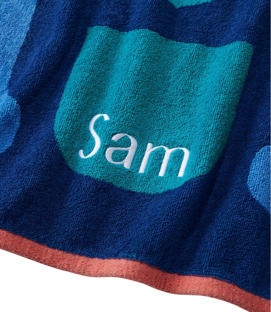 Seaside Beach Towel, Paddles L.L.Bean Featured