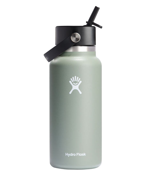 Hydro Flask Wide Mouth Water Bottle with Flex Straw Cap, 32 oz. L.L.Bean Premium
