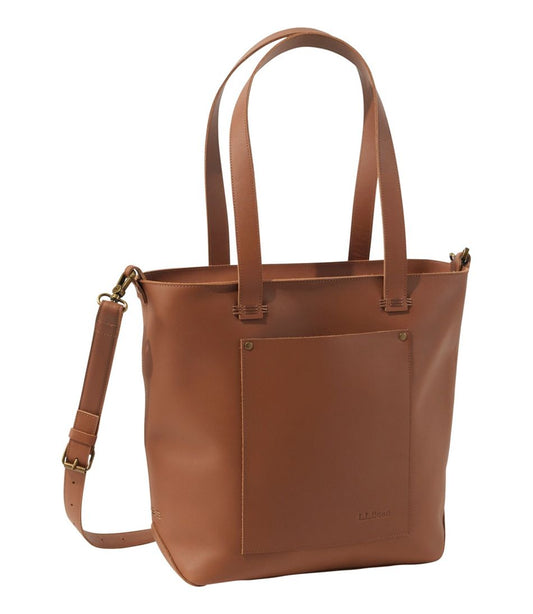 207 Leather Tote L.L.Bean Featured