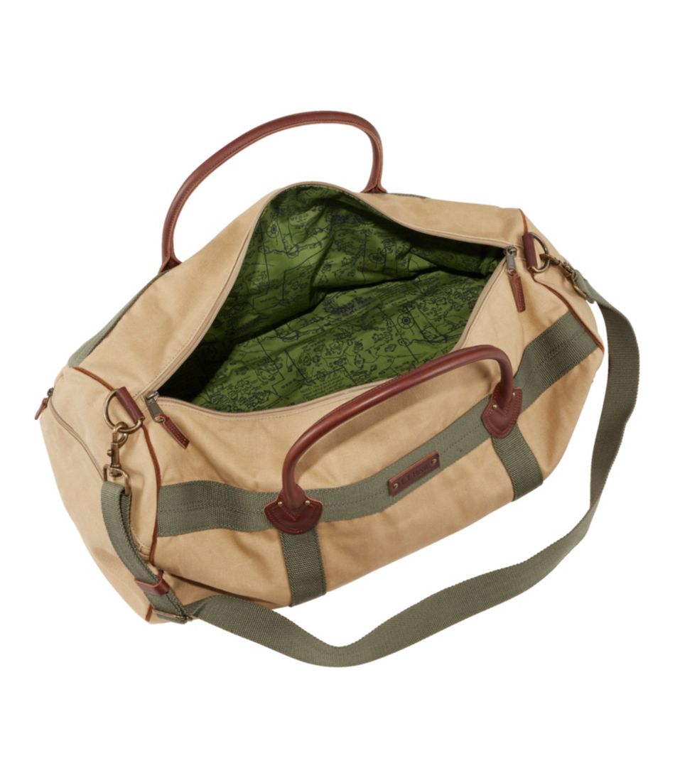 Waxed Canvas Duffle, Medium L.L.Bean Recommended