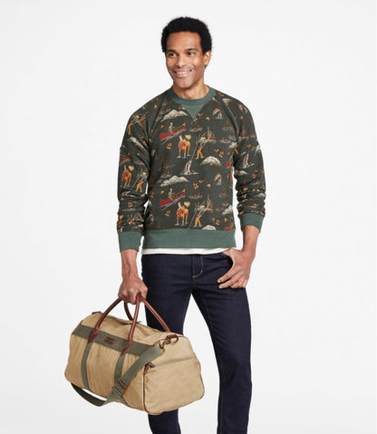 Waxed Canvas Duffle, Medium L.L.Bean Recommended